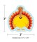Carson Dellosa 36PC Fall Decor, Colorful Cardstock Acorns, Pumpkin, Autumn Leaves, Turkey, and Apple Cutouts for Classroom, Posterboard, Bulletin Board, Halloween and Thanksgiving Decorations